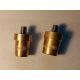 Adapter - Przejściówka śruba - klema do akumulatora, rozmiar M6 mosiężna