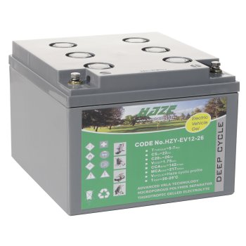 akumulator żelowy HAZE 12V 26Ah