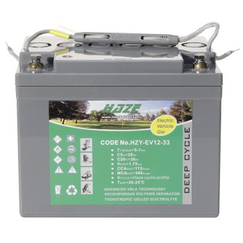 akumulator żelowy HAZE HZY EV 12V 33Ah