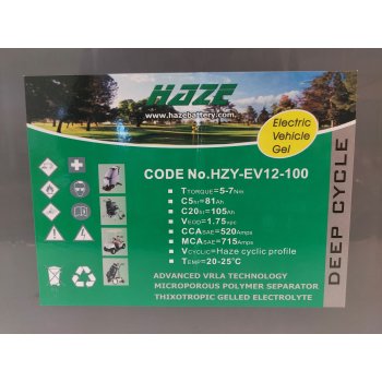 akumulator żelowy HAZE