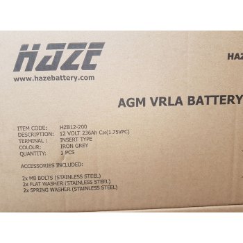 akumulator HAZE HZB 12V 200Ah 