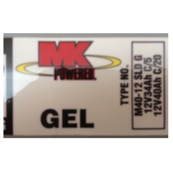 akumulator żelowy MK 12V 40Ah M40-12 SLD G zdjecie nr 2