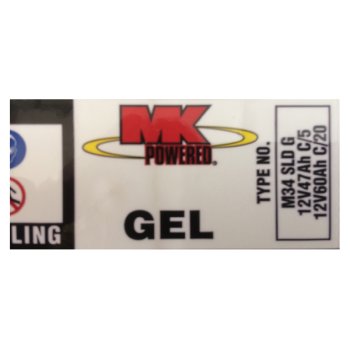 akumulatory żelowy MK 12V 60Ah M34 SLD G