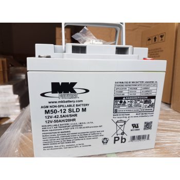 Akumulator żelowy AGM MK Battery 12V 50Ah zdjęcie nr 2