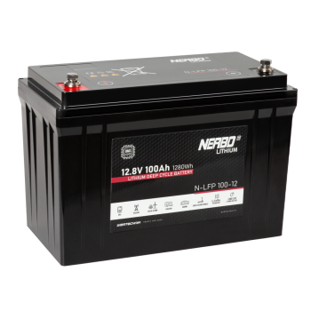 akumulator LiFePO4 Nerbo Lithium N-LFP 100-12 12,8V 100Ah BL