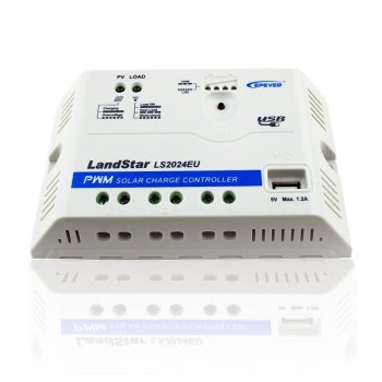 Regulator / kontroler ładowania LS2024EU 20A USB